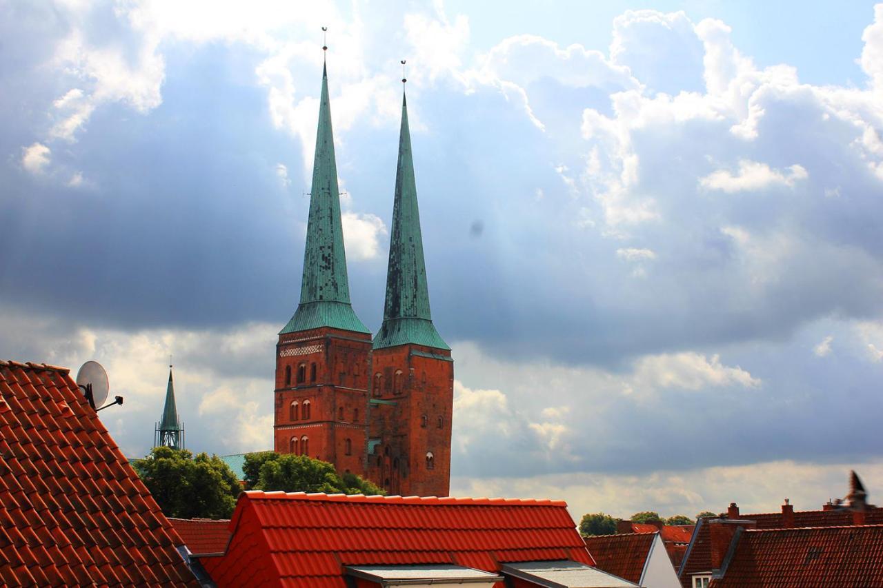 Cvjm Hotel Am Dom Lubeck Ngoại thất bức ảnh